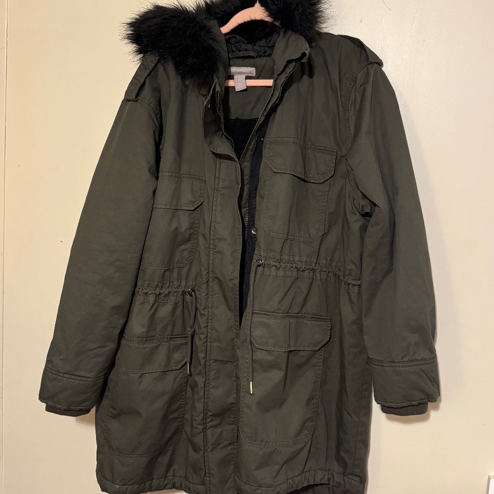 H&M size 24 women’s winter jacket